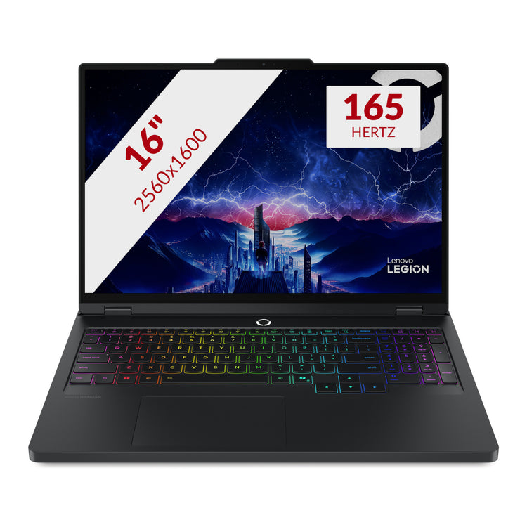 Lenovo legion pro 5 16iax10h (83lu0057mh) 16 ordinateur portable de jeu (noir | core ultra 9 275hx | rtx 5070 ti | 32 go | SSD 1 to)