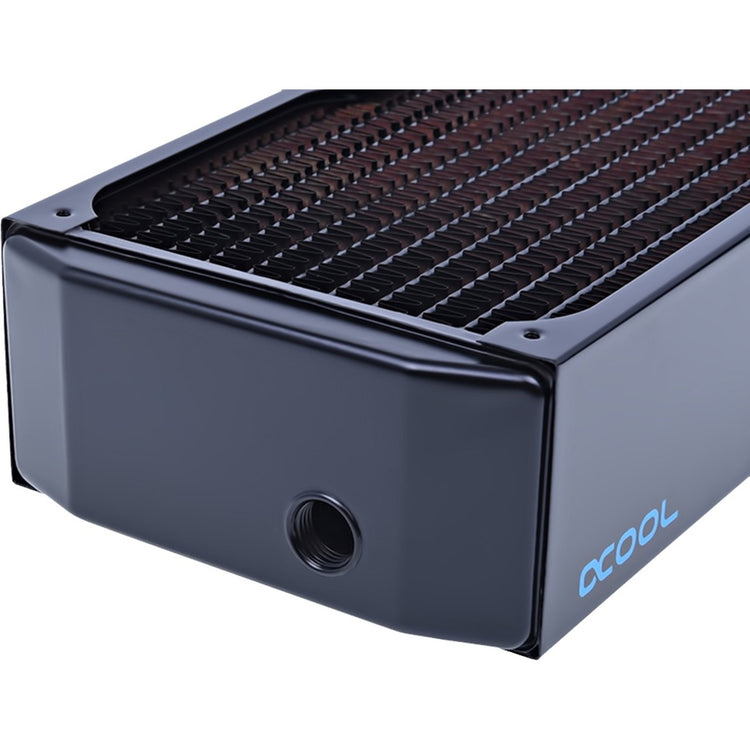 Radiateur Alphacool nexxxos UT60 entièrement en cuivre 420 mm (noir)
