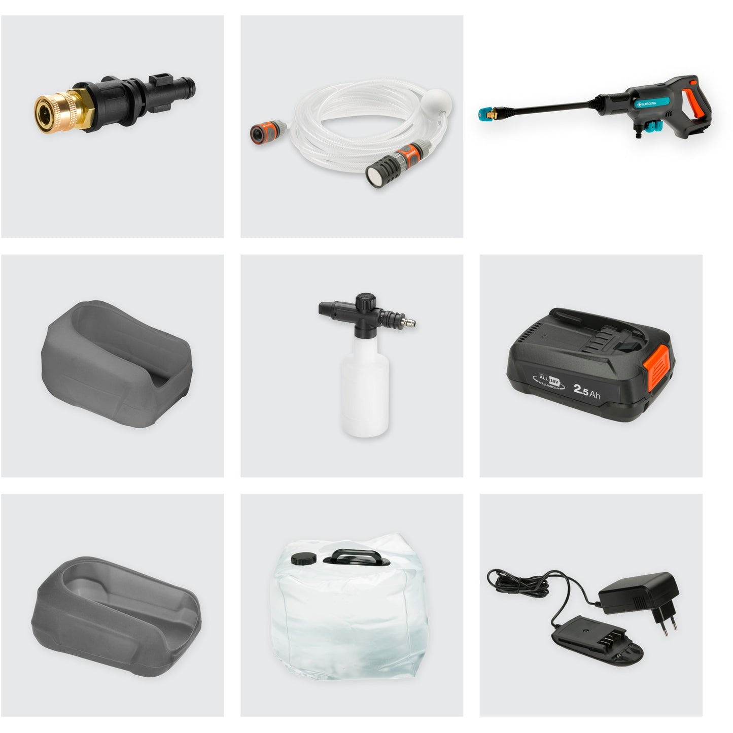 Gardena Aquaclean 24 18 V P4A Premium Set