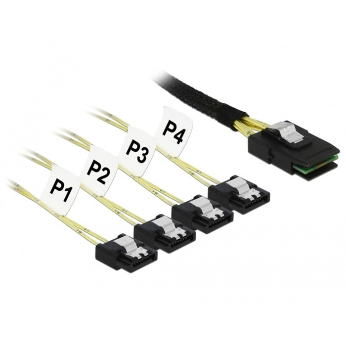 Dellock Mini SAS SFF-8087> 4x Sata 7 broches