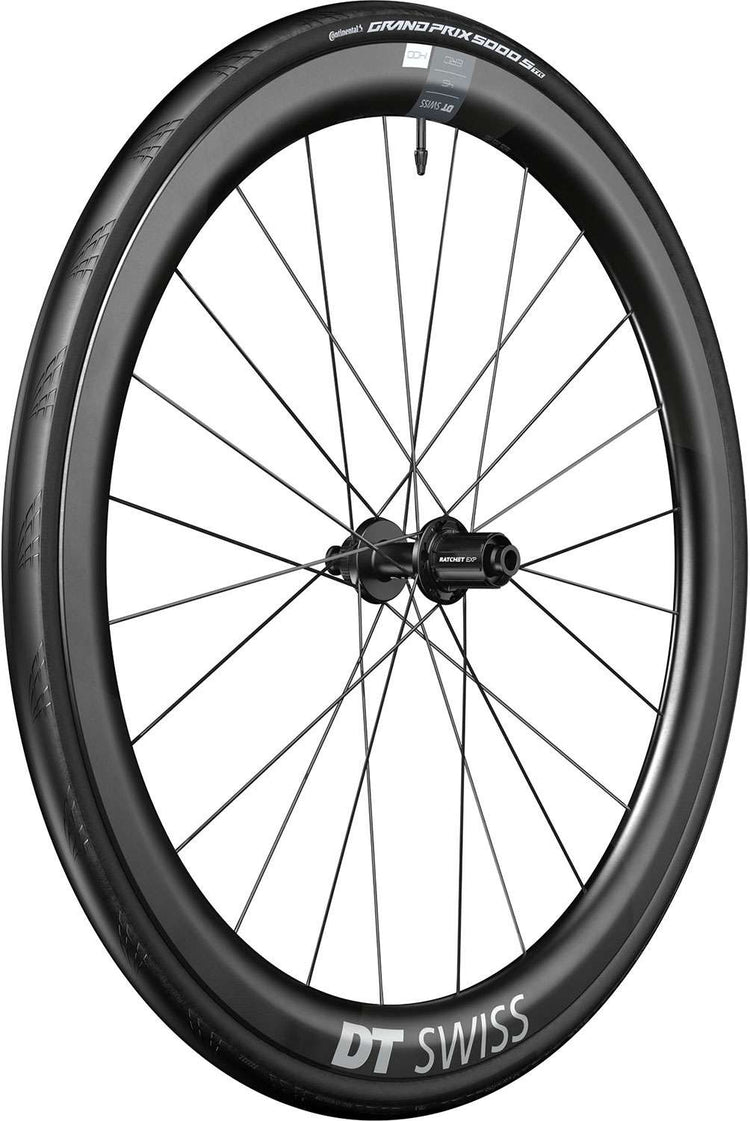 Roue arrière carbone Dt swiss erc 1400 dicut wts 45 28 cl