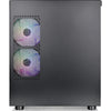 Boîtier mini tour Thermaltake view 170 tg argb (noir | 2x usb-a | rgb | verre trempé)