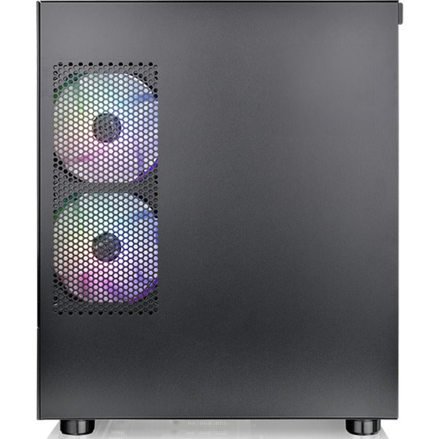 Boîtier mini tour Thermaltake view 170 tg argb (noir | 2x usb-a | rgb | verre trempé)