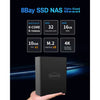 Terramaster f8 SSD plus NAS (noir, 1x 10GBE, HDMI, USB)
