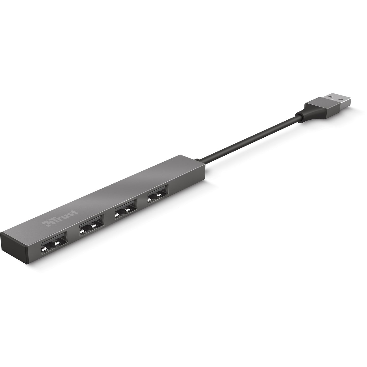 Trust Halyx Aluminium 4-Port Mini USB Hub