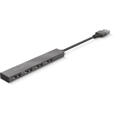 Trust Halyx Aluminium 4-Port Mini USB Hub