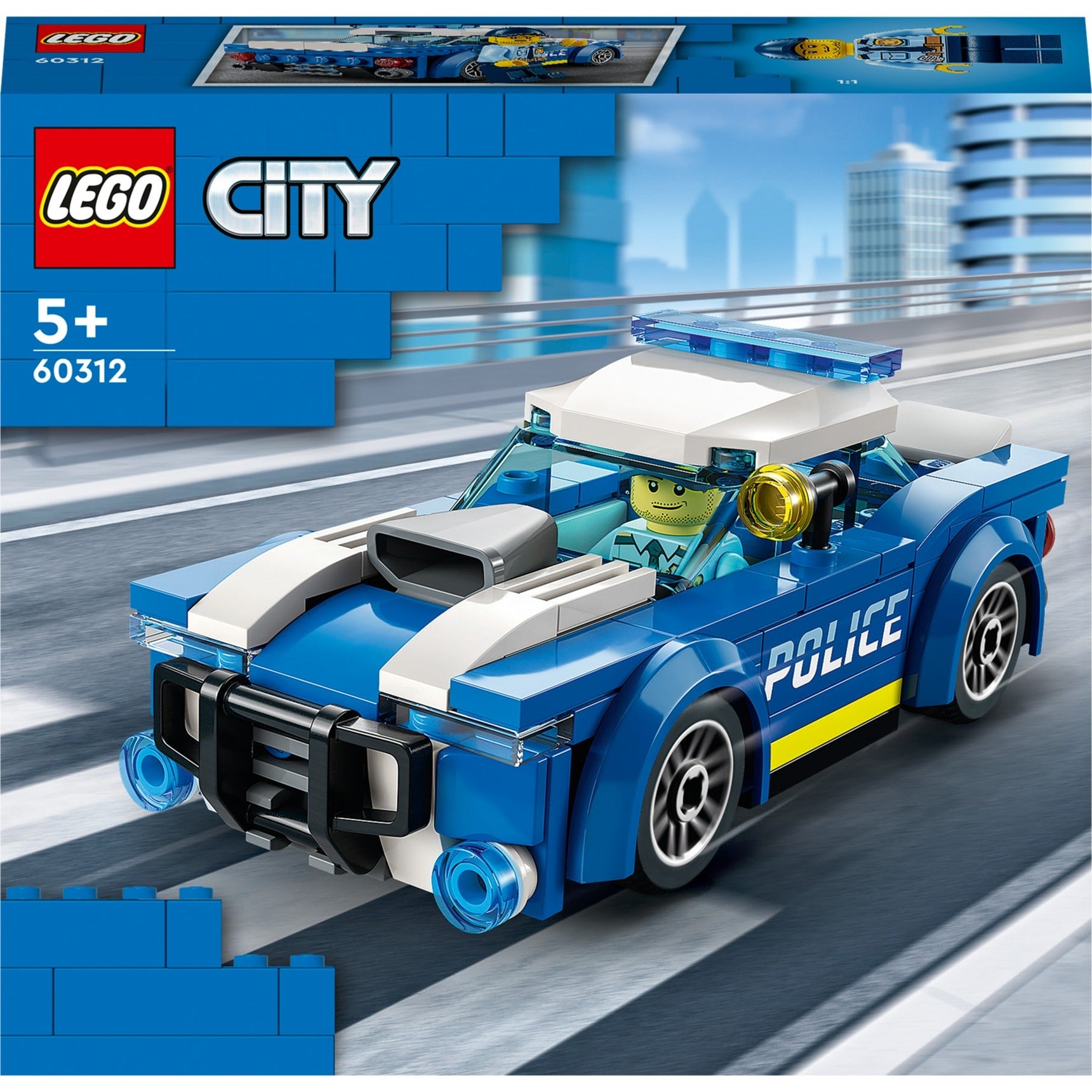 Voiture de police de Lego City 60312