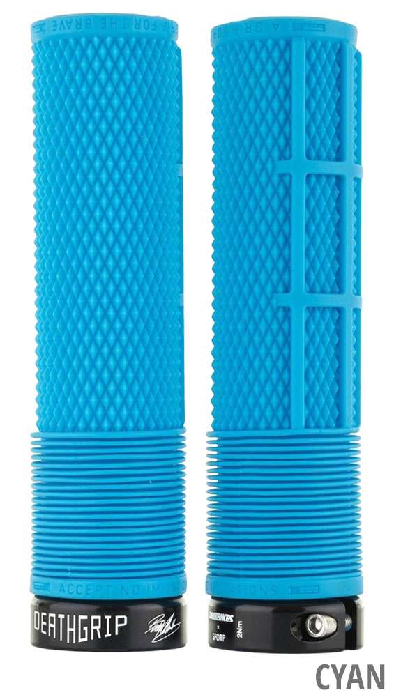 Poignées verrouillables DMR Brendog FL Death Grip - fines 133 x 29,8 mm
