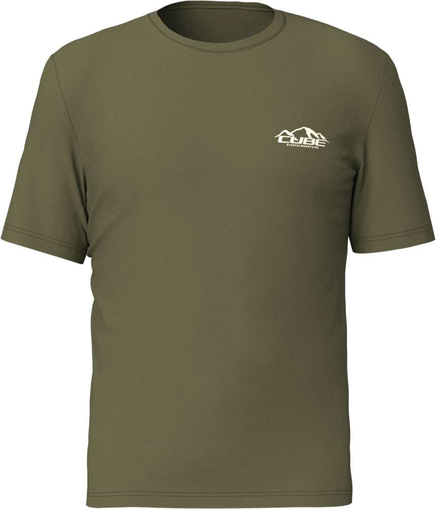 Cube lever du soleil - t-shirt