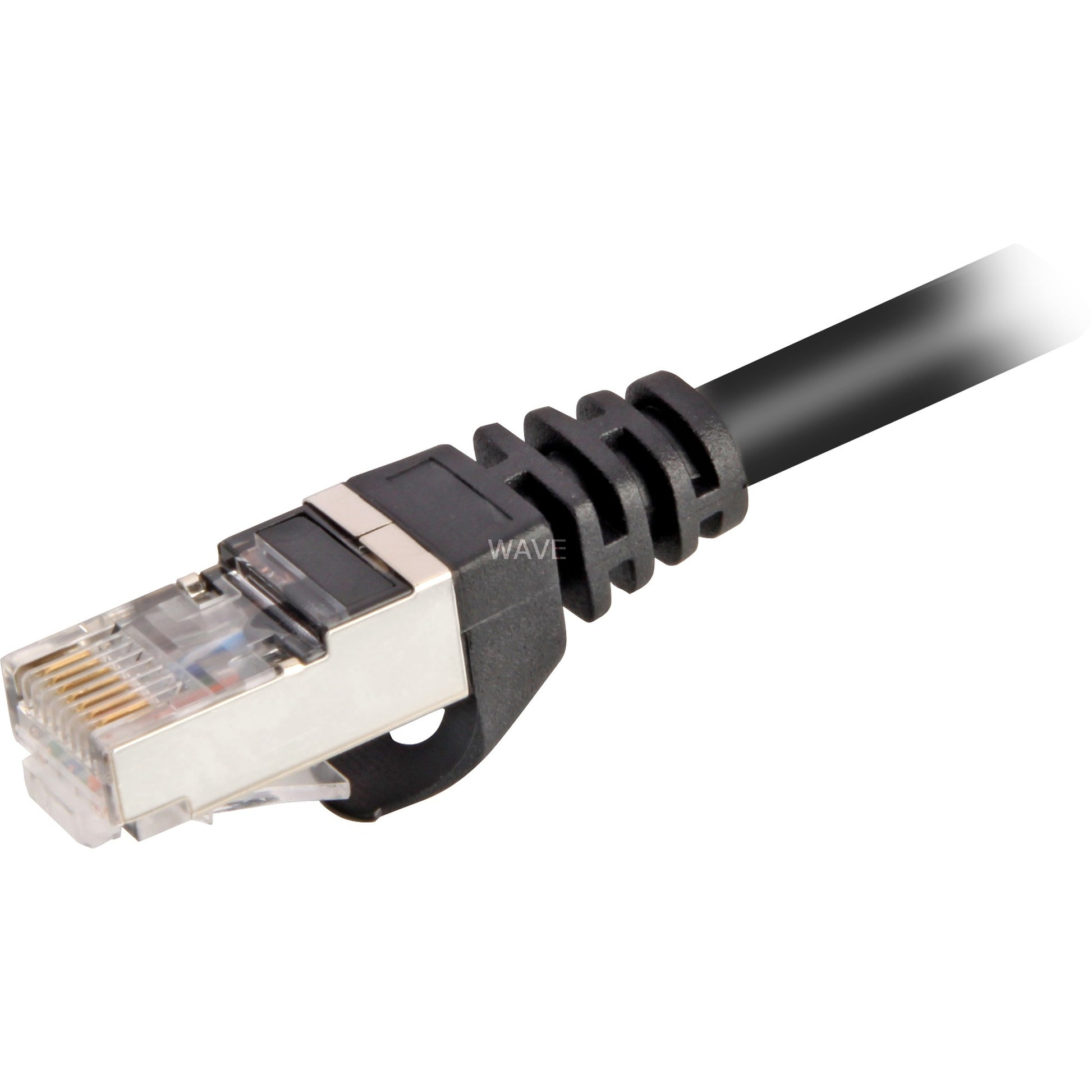 Câble patch Sharkoon SFTP, RJ-45 avec Cat.6 (noir, 20 mètres)