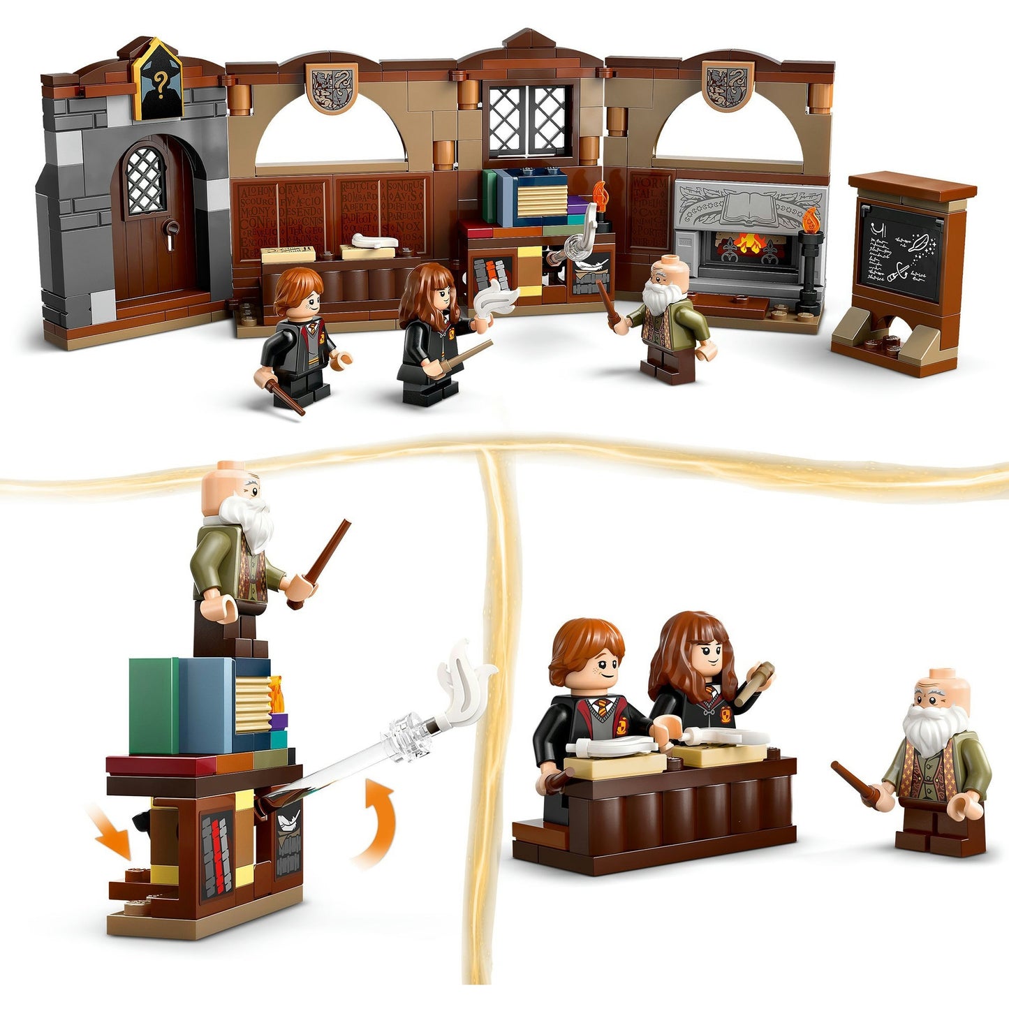 Lego 76442 Poudlard du château de Harry Potter: leçon de leçon magique