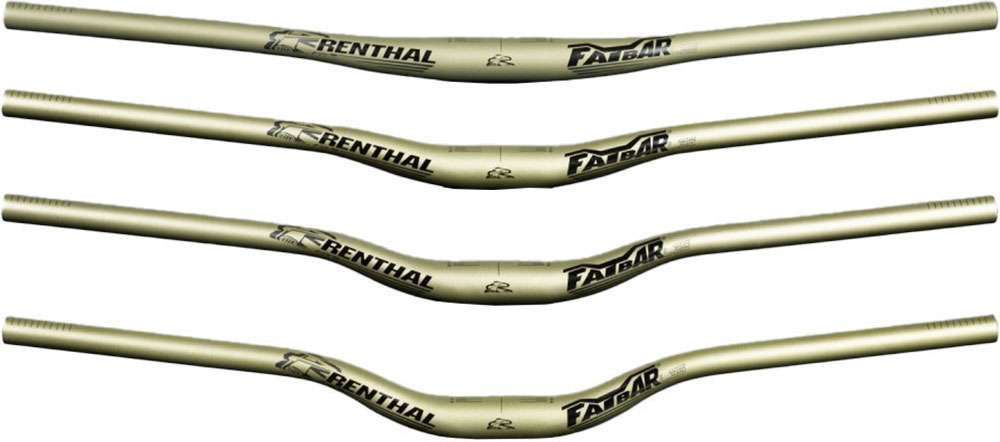 Guidon Renthal v3 fatbar lite riser 31,8 mm