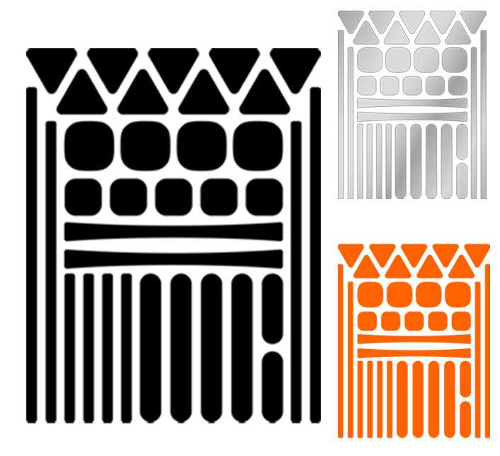 Rie:sel design re:flex any - autocollants réfléchissants