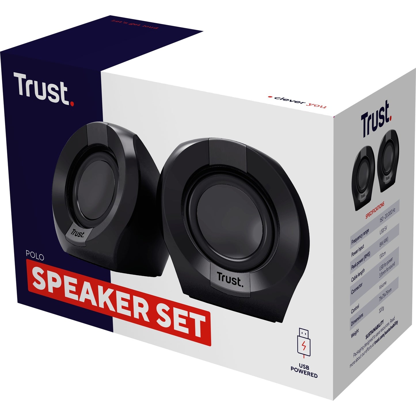 Trust Polo 2.0 Ensemble d'enceintes