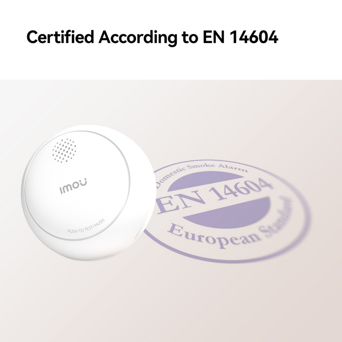 Détecteur de fumée intelligent Imou - bundle zsm1 (blanc, 3 pièces + passerelle intelligente zg2s, zigbee)