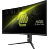 Moniteur de jeu ultra-large incurvé MSI Mag 342CQR E2 34 (noir, 2x HDMI, Display Port, 180 Hz)