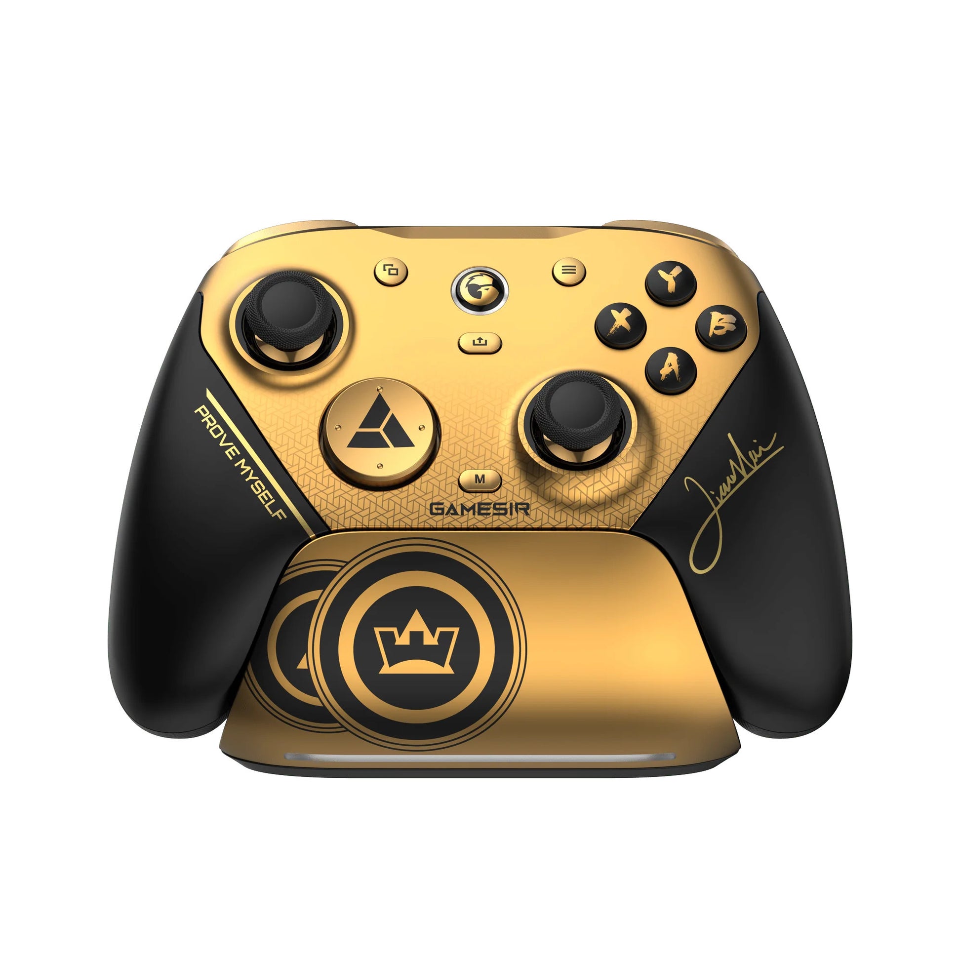 Gamesir g7 pro 8k pc - manette de jeu édition champion (or noir)