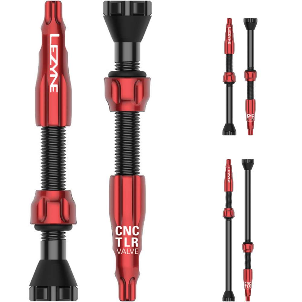 Valves tubeless cnc Lezyne