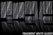 Unleazhed Unscratch - Film de protection de cadre pour vélo gravel bpg01 fragment blanc - afbeelding 2