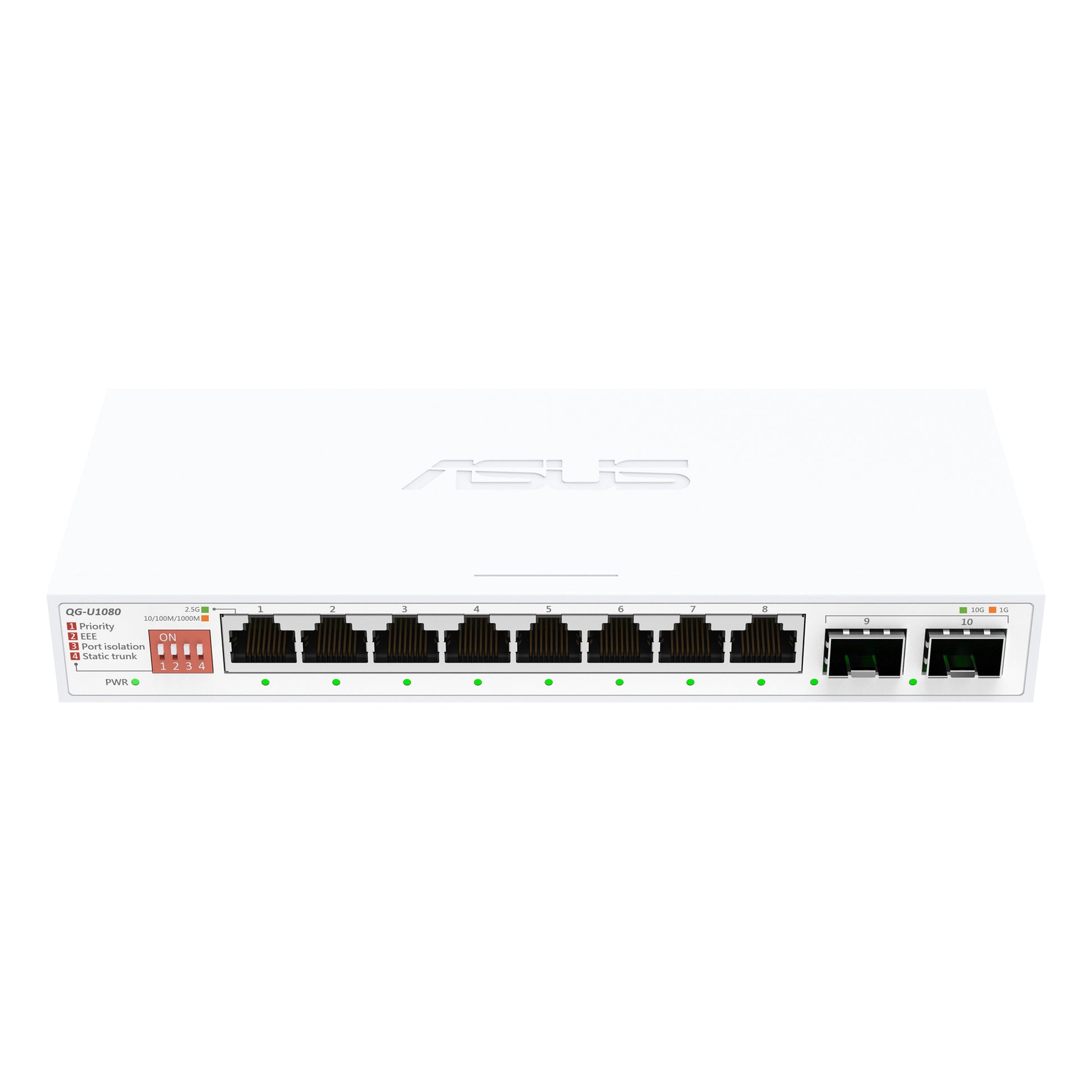 Asus qg-u1080 2.5ge unm 08 commutateur (blanc)