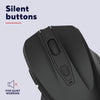 Souris sans fil silencieuse Trust Nito (noir, 800 - 2 200 dpi)