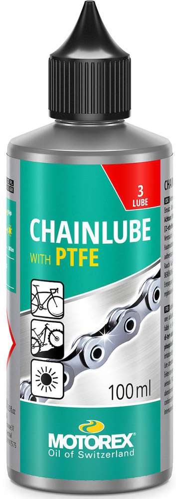 Lubrifiant de chaîne Motorex avec huile de chaîne ptfe