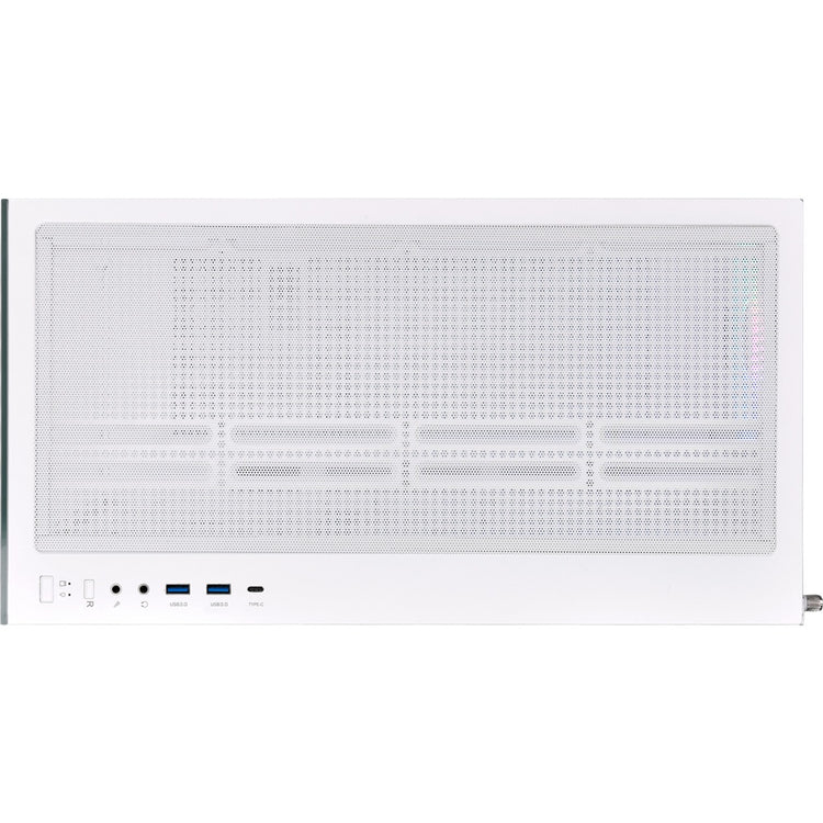 Thermaltake view 270 tg argb - boîtier tour midi neige (blanc | 2x USB-A | 1x USB-C | RGB | verre trempé)