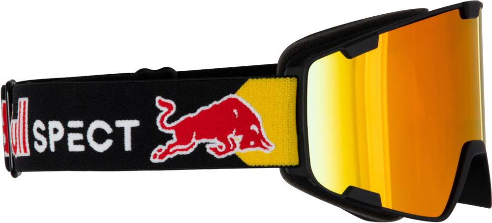 Red bull spect eyewear park-20re2 orange rouge miroir - masque de ski