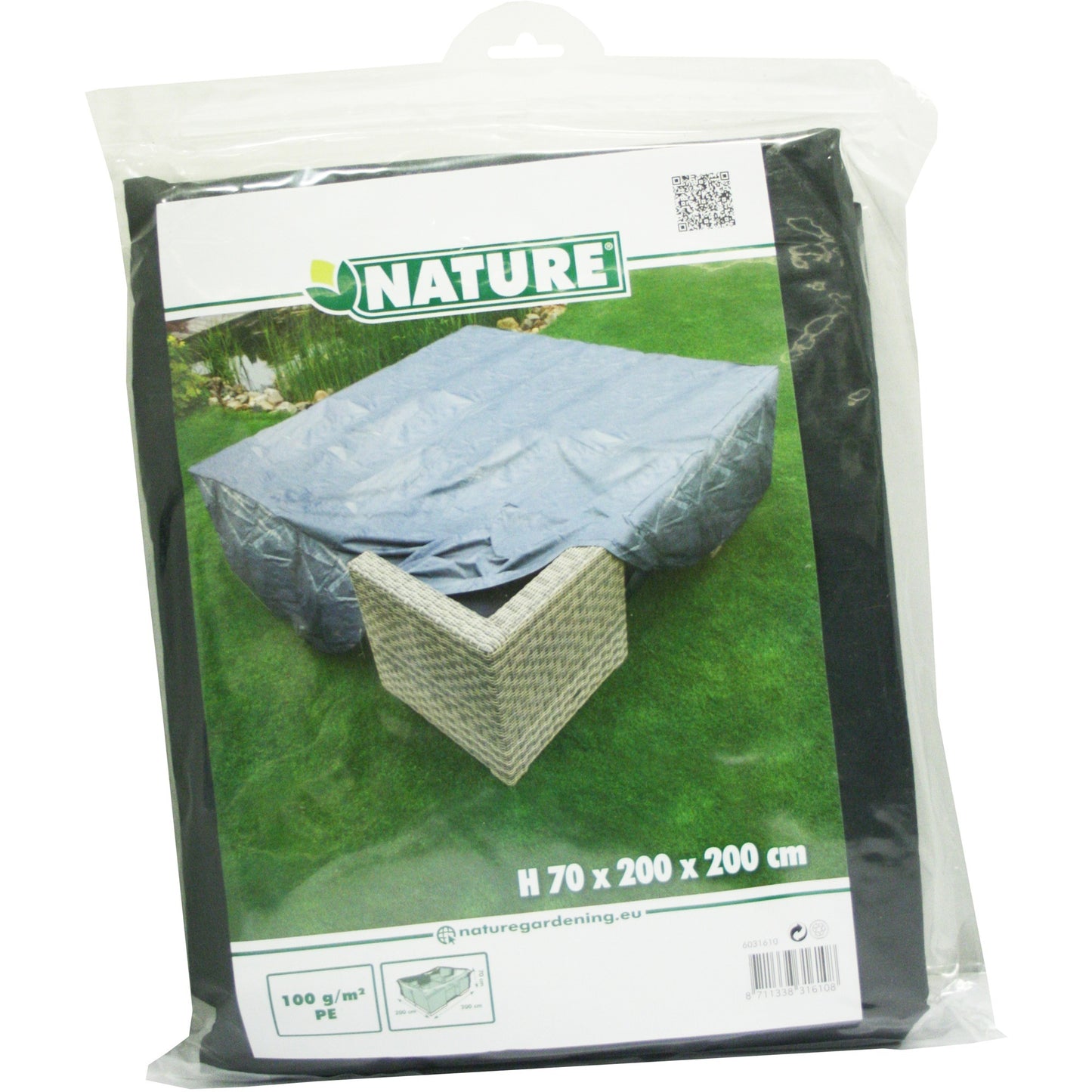 Couverture de meubles de jardin de la nature pour ensemble de salon