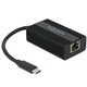 Mâle Dellock USB-C> 2,5 gigabit LAN