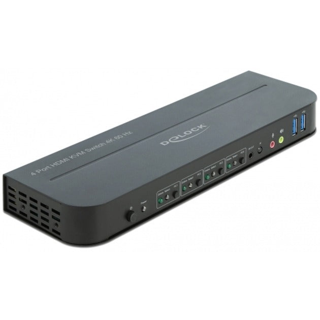 Dellock HDMI KVM-Switch 4K 60 Hz avec USB et audio