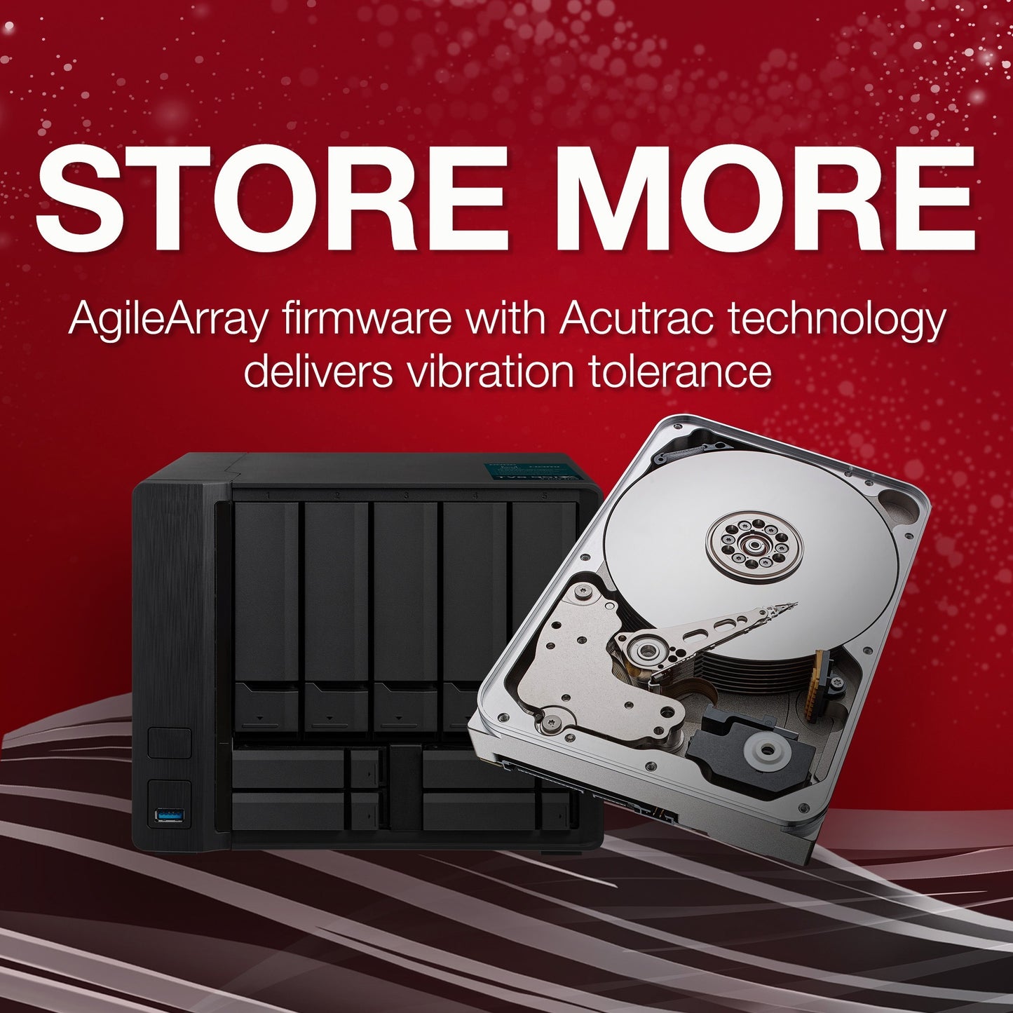 Seagate Seagate ST8000VN004 Ironwolf, 3,5, 8 To, 7200 tr / min, 256 Mo, SATA3