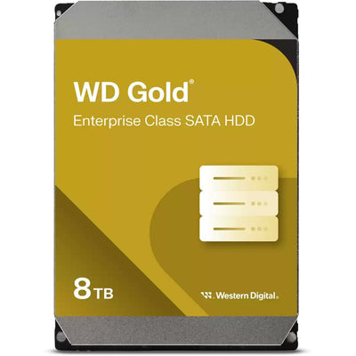 Western Digital Western Digital WD8005fryz Gold, 8 To, 3,5 SATA3, 256 MB, 7200 tr / min, 255 Mo