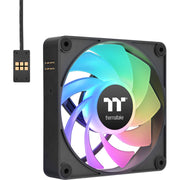 Thermaltake CT120 EX Reverse Arbb Sync PC Ventilateur de refroidissement (3-Fan Pack) Ventilateurs de boîtier (Noir, 3 pièces, 120 x 120 x 25 mm, PWM) - afbeelding 2