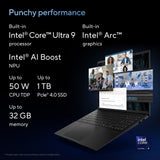 Ordinateur portable Asus vivobook s 16 oled (s5606ma-mx028w) 16 (noir | core ultra 7 155h | graphiques arc | 16 go | SSD 1 to) - afbeelding 12