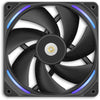 Nzxt f140x ventilateur de boîtier rgb (noir, 140 x 140 x 30 mm, pwm)