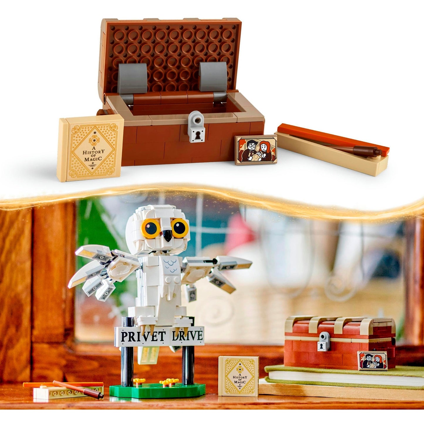 LEGO 76425 Harry Potter Hedwig à Ligusterlaan 4