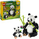 Créateur LEGO LEGO 31165 Animaux sauvages: Famille Panda