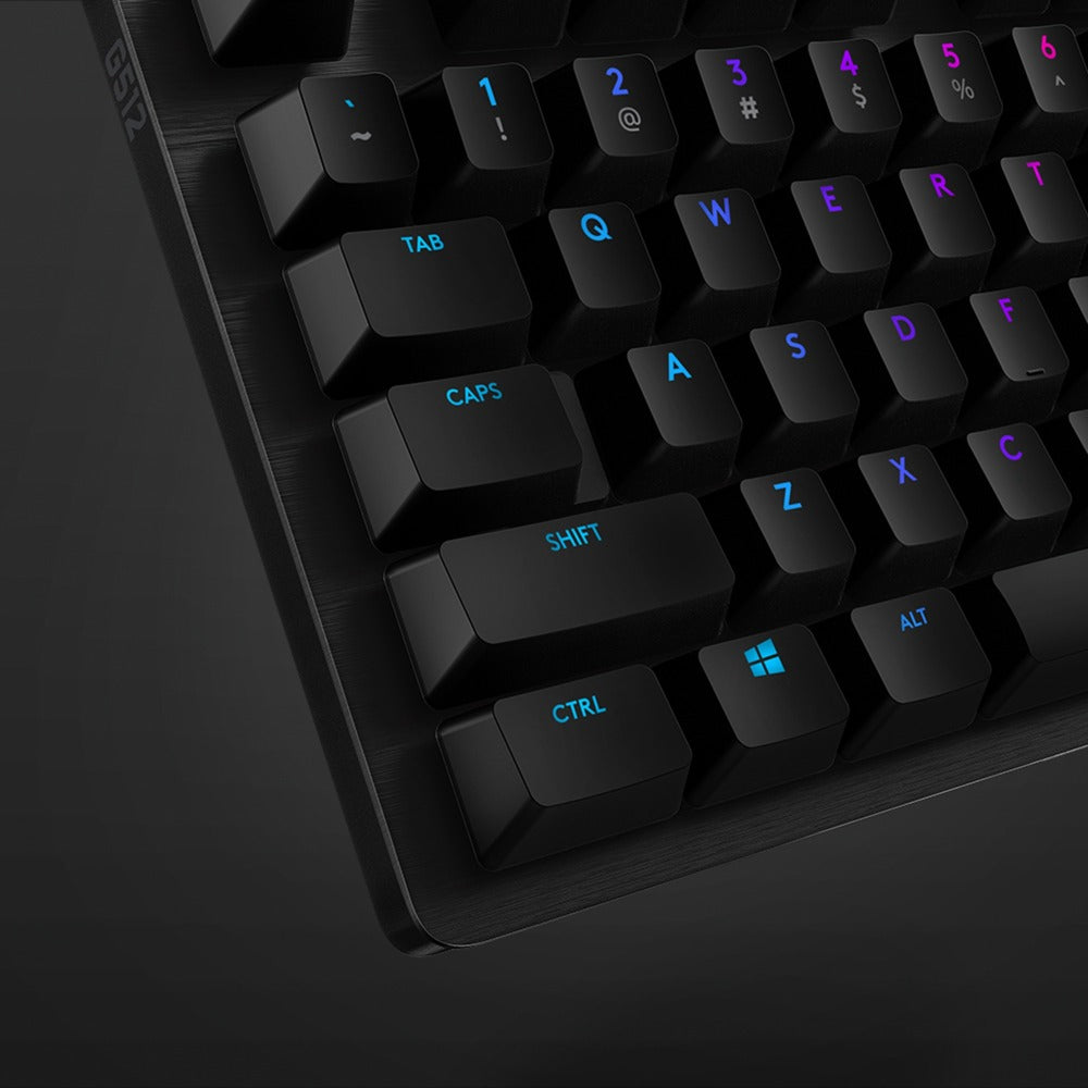 Logitech G512 Carbon Lightsync RVB Keyboa de jeu mécanique
