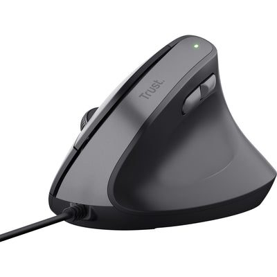 Souris ergonomique Trust bayo ii (noir, 800 dpi - 2 400 dpi)