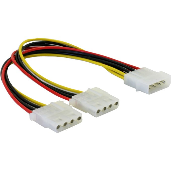 Câble Dellock Y> 2x 4pin molex