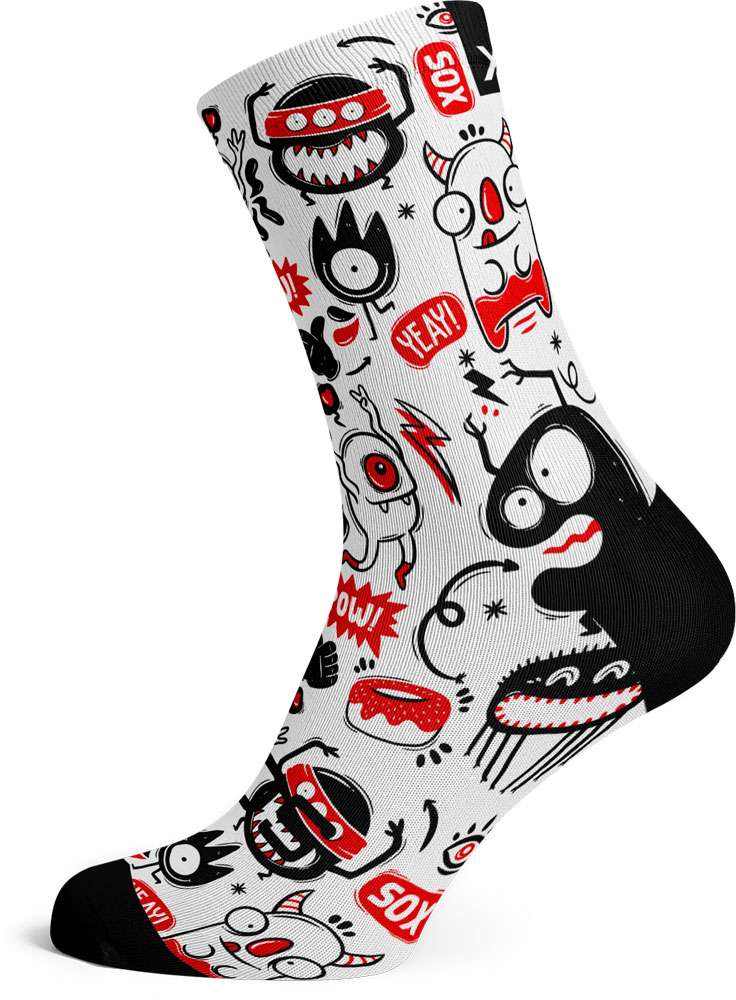 Sox chaussures lumineuses funky - chaussettes