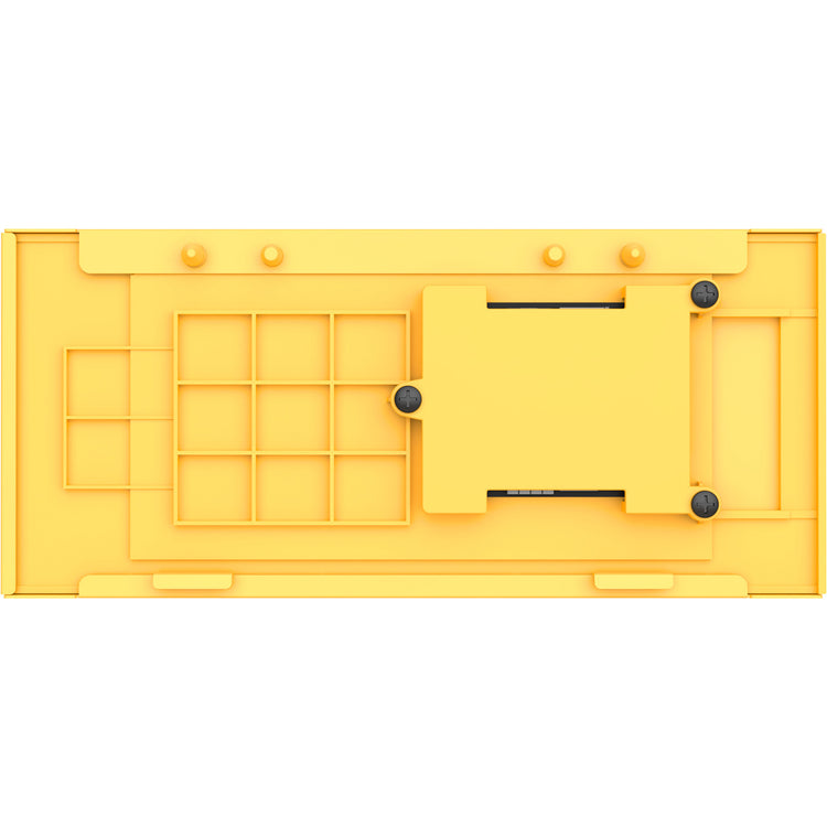 Boîtier grande tour Thermaltake view 600 tg caramel au beurre (jaune | 2x USB-A | 1x USB-C | verre trempé)