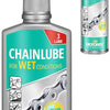 Lubrifiant de chaîne Motorex dans des conditions humides