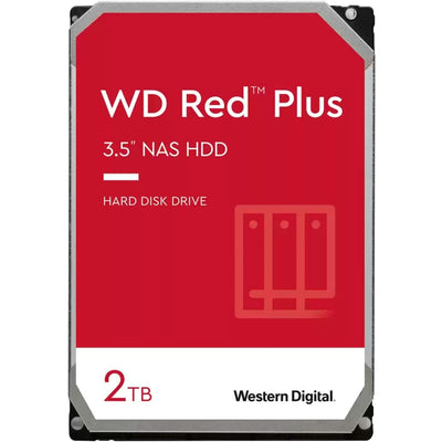 Western Digital Western Digital WD20EFPX Red Plus HDD, 2 TB, 3,5, SATA3, 5400 RPM, 256 MB, 175 MB S