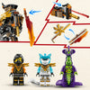 Lego Ninjago 71854 Le robot de mission Cole et Dragon Zane