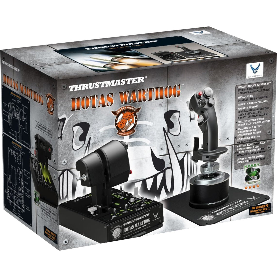 Thrustmaster hotas warthog joystick and throttle