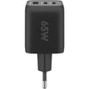 GOOBAY USB-C Snell Charger Nano (65 W) et câble textile USB-C