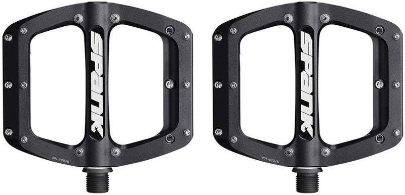 Pédales plates de redémarrage de la cuillère Spank