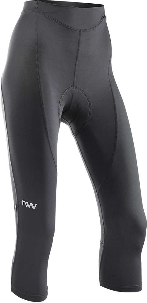 Northwave active knicker - cuissard à bretelles 3 4 pour femme avec peau de chamois